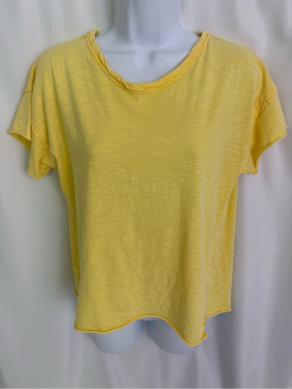 Pilcro Textured Asymmetrical Tee Size X-Small